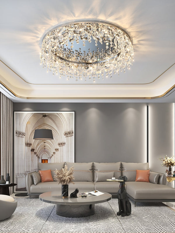 Butterfly Crystal Ceiling Light