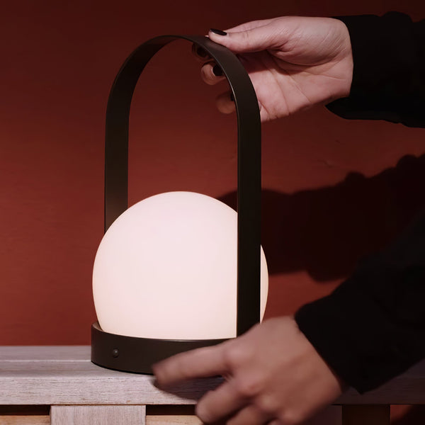 Carrie Built In Battery Table Lamp