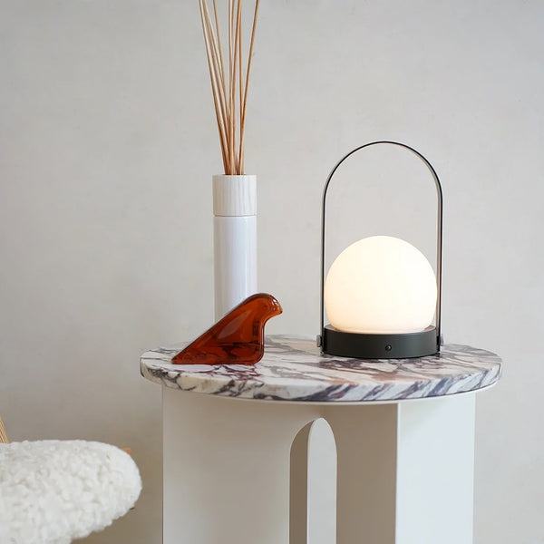 Carrie Built In Battery Table Lamp