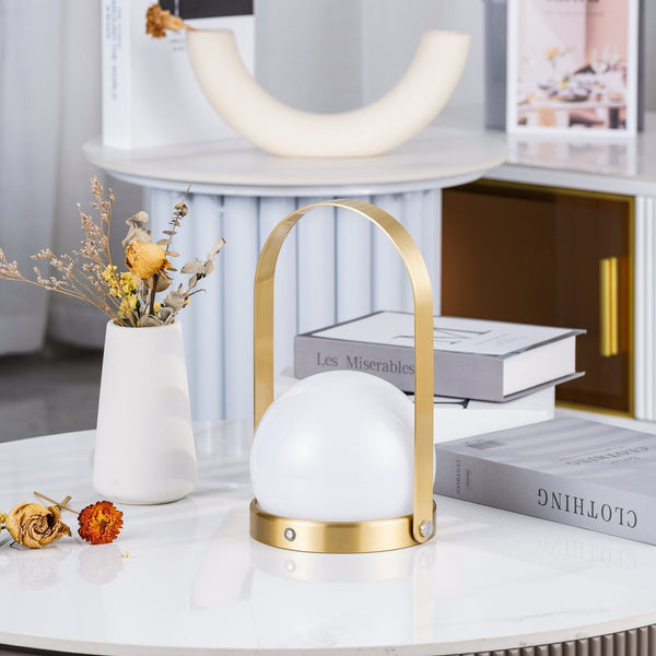 Carrie Built In Battery Table Lamp
