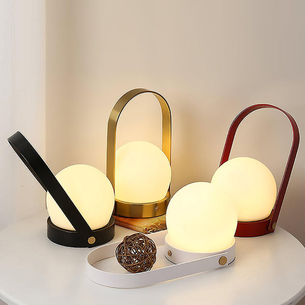 Carrie Built In Battery Table Lamp