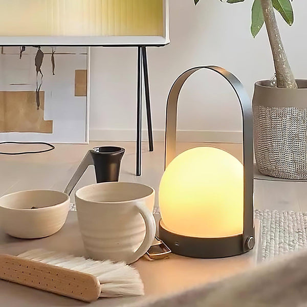 Carrie Built In Battery Table Lamp