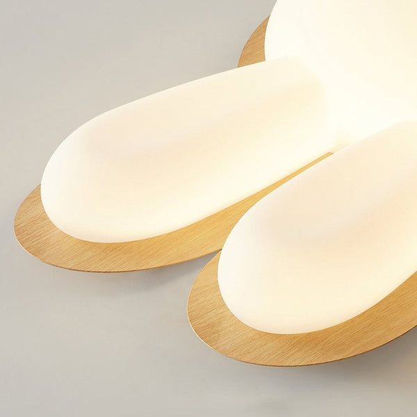 Cartoon White Rabbit Ceiling Lamp