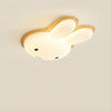 Cartoon White Rabbit Ceiling Lamp