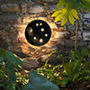 Round Led Outdoor Wall Lamp Ha076075