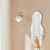 Ceramic Flower Wall Lamp