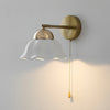 Ceramic Flower Wall Lamp
