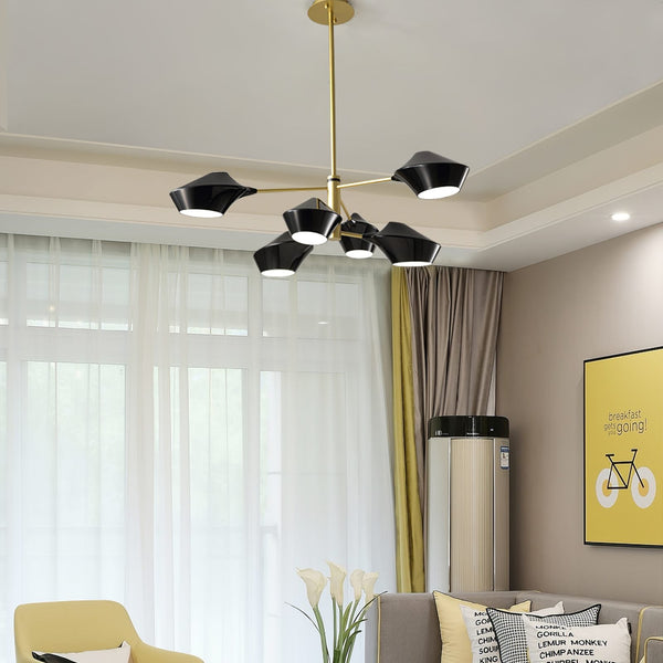 Charming Modern Hexagonal Chandelier