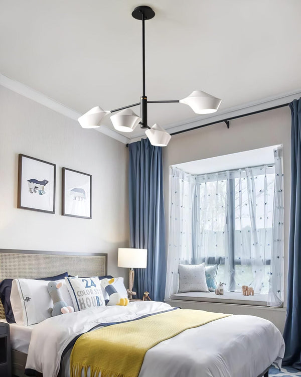 Charming Modern Hexagonal Chandelier