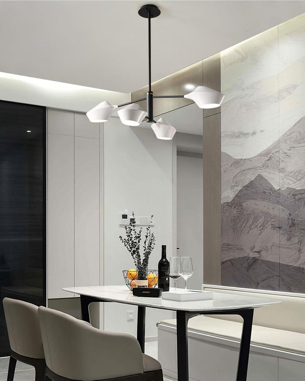 Charming Modern Hexagonal Chandelier