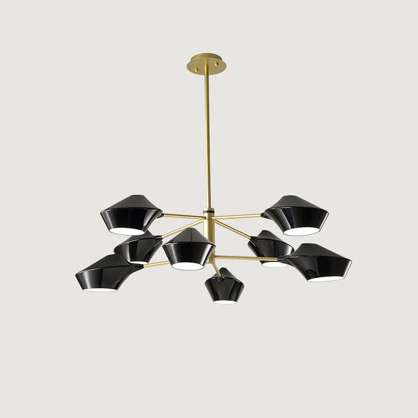 Charming Modern Hexagonal Chandelier