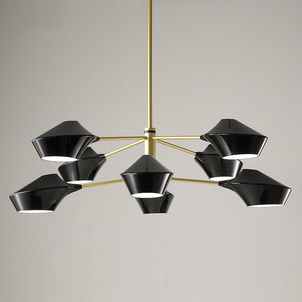Charming Modern Hexagonal Chandelier