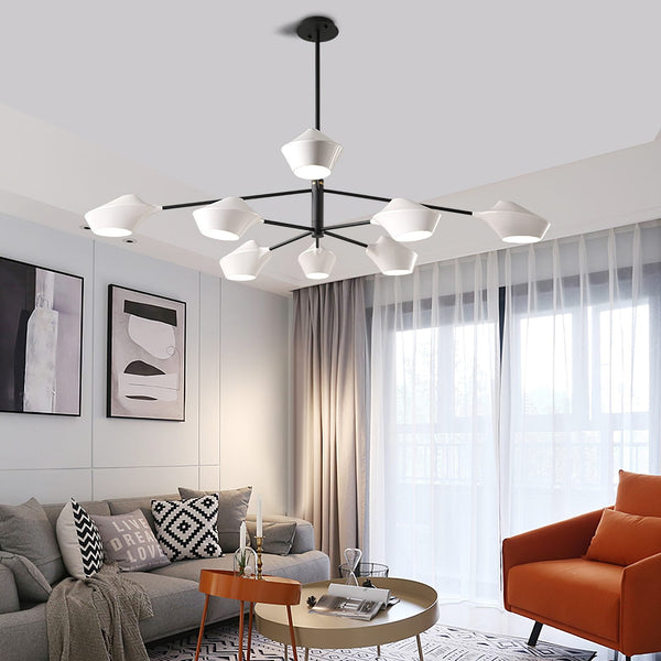 Charming Modern Hexagonal Chandelier