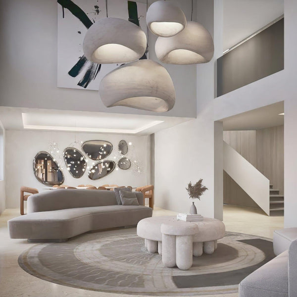 Cloud Pendant Swag Light Style B