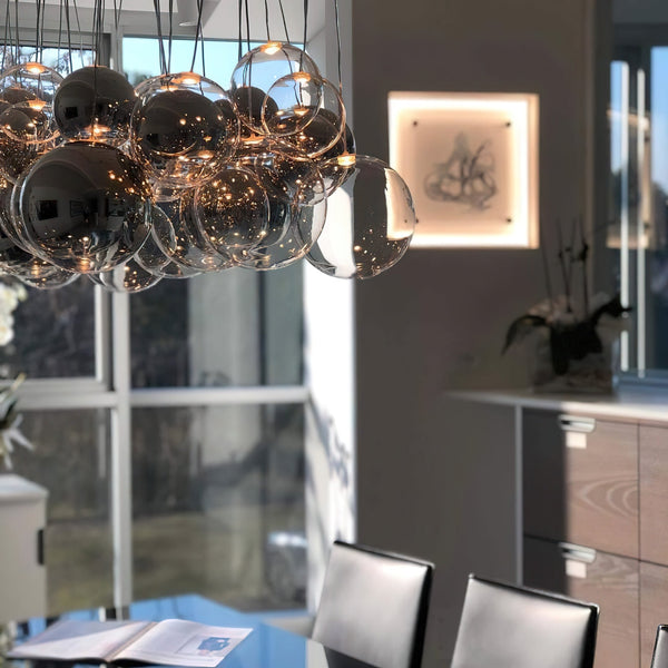 Cluster Bubble Pendant Light