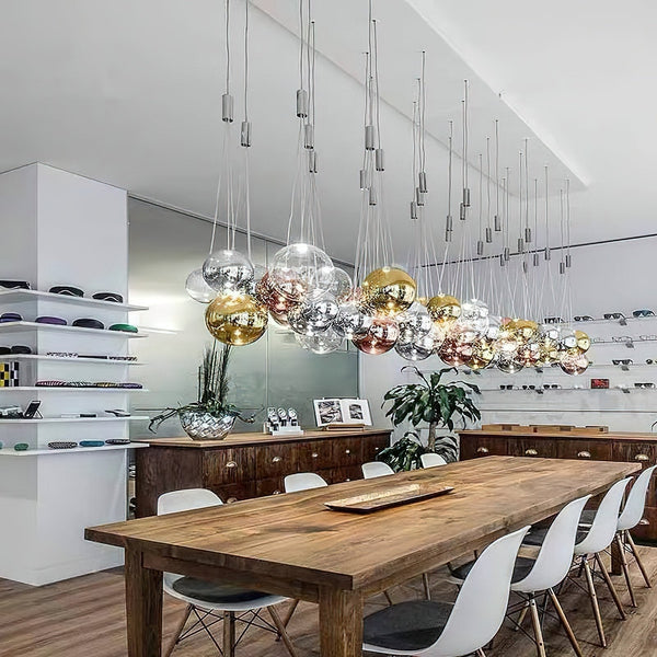 Cluster Bubble Pendant Light