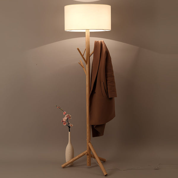 Coat Rack Floor Lamp