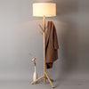 Coat Rack Floor Lamp