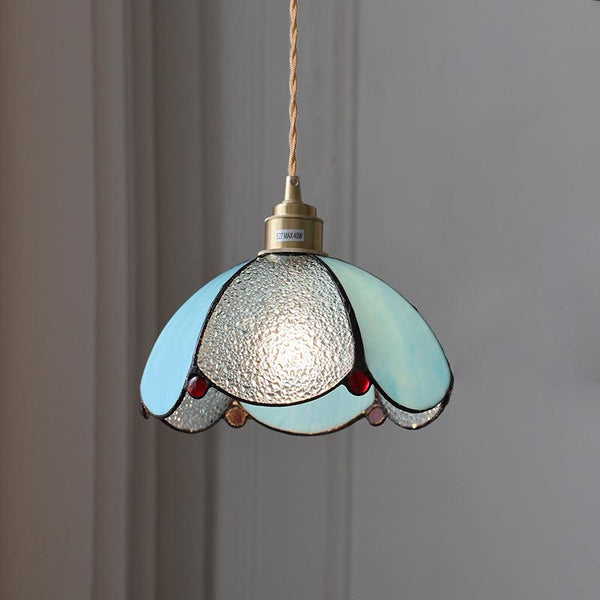 colorful-stained-glass-pendant-light