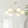 Cream Cherry Chandelier