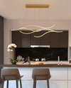 Crossing Waves LED Chandelier