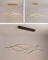 Crossing Waves LED Chandelier