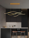 Crossing Waves LED Chandelier