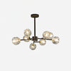 Crystal Ball Round Cluster Chandelier