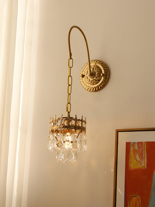 Crystal Crown Sconce