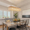 Crystal Raindrop Chandelier
