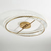 Crystal Rings Ceiling Lamp