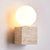 Cube Stone Wall Lamp