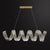 Curved Led Chandelier