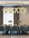 Curved Led Chandelier