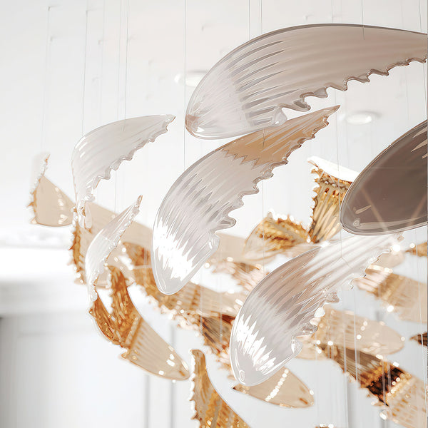 Bennett Crown-Shaped Ceiling Light