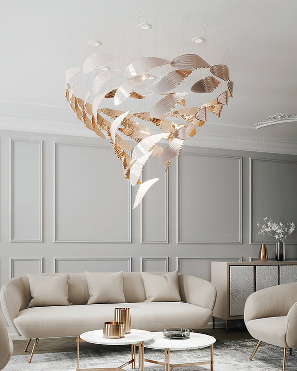 Bennett Crown-Shaped Ceiling Light