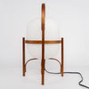 Portable Lantern Glass Table Lamp