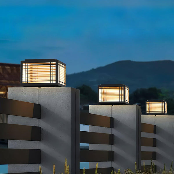 Deck Solar Outdoor Post Light