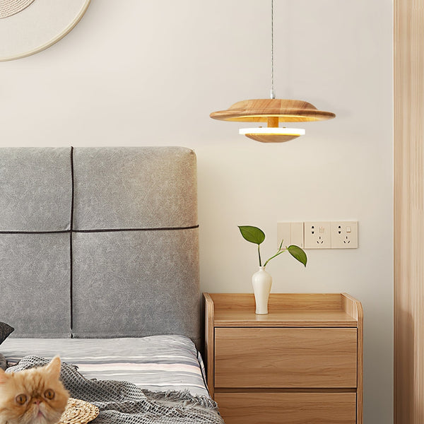 Dome Wood Pendant Lamp