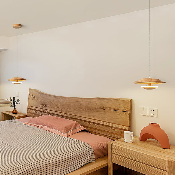 Dome Wood Pendant Lamp
