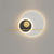 Double Circle Moon Wall Light