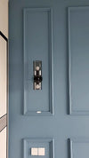 Modern Glass Wall Sconce with Brass or Black Finish for Bedroom and Hallway