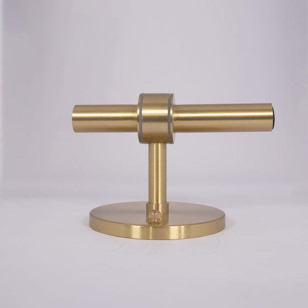 Modern Glass Wall Sconce with Brass or Black Finish for Bedroom and Hallway