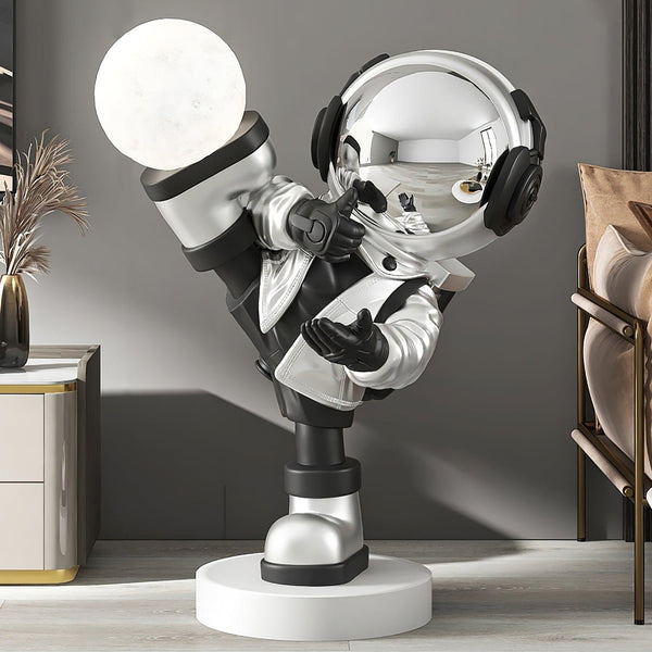 Effort Astronaut Built In Battery Floor Lamp
