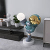 Effort Astronaut Built In Battery Floor Lamp