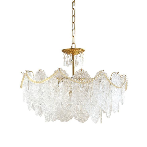 embossed-pearls-crystal-chandelier