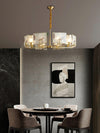 Enamel Lotus Chandelier