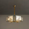 Enamel Lotus Chandelier