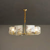 Enamel Lotus Chandelier
