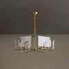 Enamel Lotus Chandelier